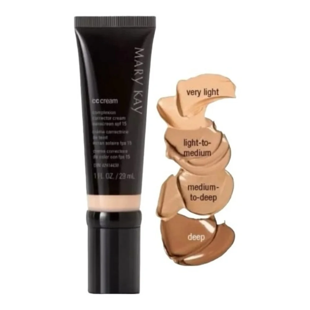 Mary Kay CC Cream SPF 15 Makeup Foundation Face Cream VERY LIGHT NIB